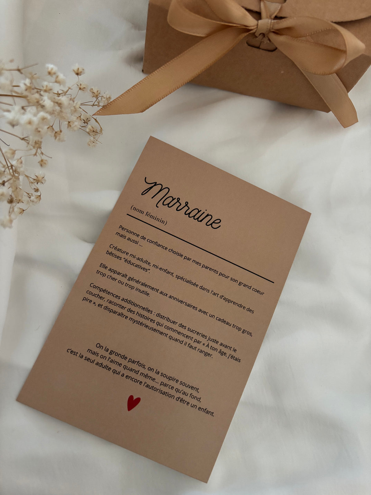 Carte Marraine