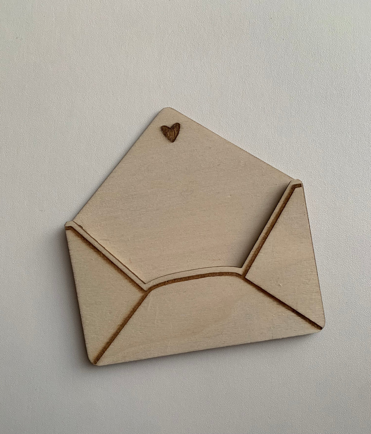 Enveloppe cadeau bois
